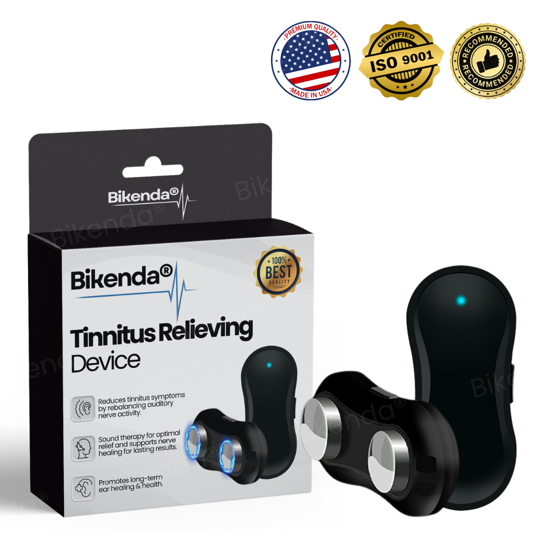 BikendaĀ® Tinnitus Relieving Deviceš§ NeuroPulse Technology: Soothes Ringing Ears in Minutes, Restores Auditory Balance Naturally.