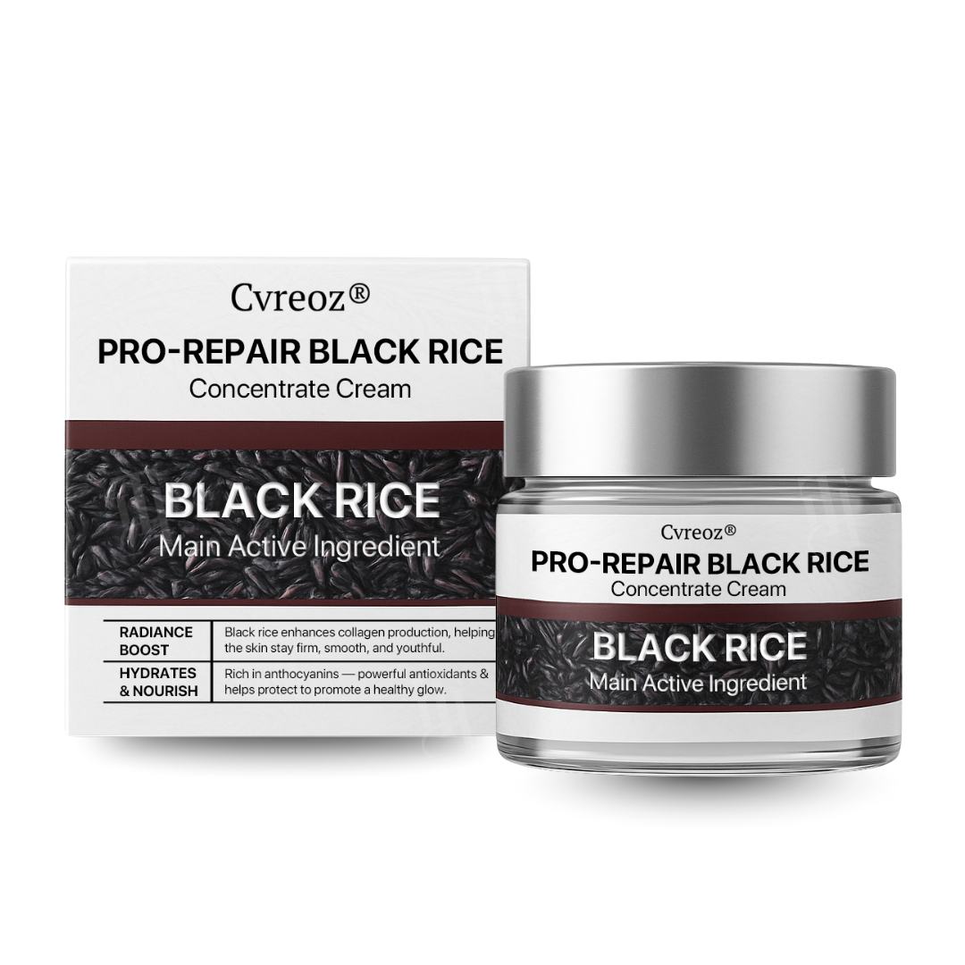 Cvreoz® Pro-Repair Black Rice Concentrate Cream🧑⚕️MRHA Certified(Removes warts and skin growths, improves keratin buildup and seborrheic dermatitis, follicular keratosis, skin cancer, and age spots)