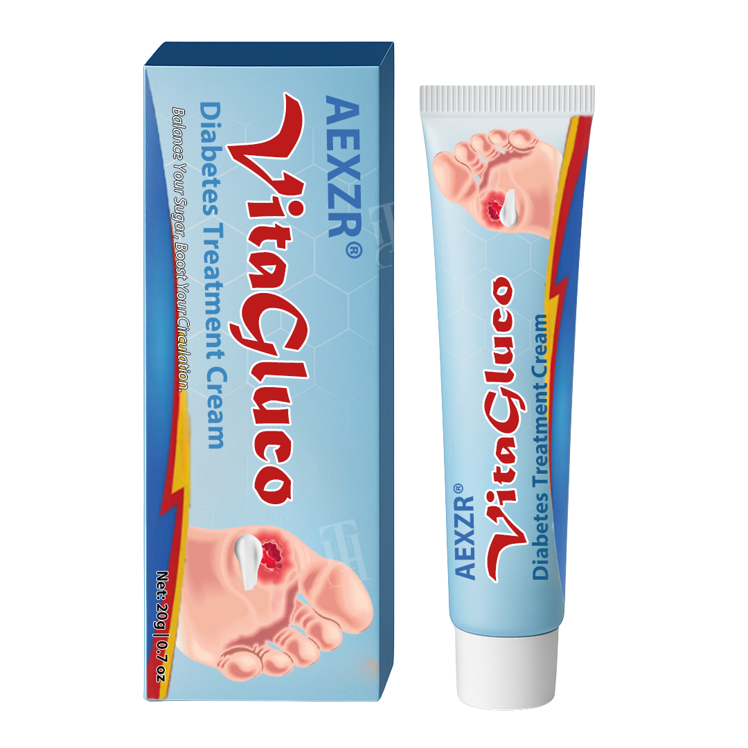 AEXZR® VitaGluco Diabetes Treatment Cream✨ The Circulation-Reactivation Cream: Heals Stubborn Ulcers & Balances Blood Sugar Naturally.