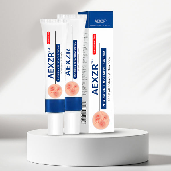 AEXZR™ Psoriasis Treatment Cream🌿 Dermatologist-Developed Herbal Formula: Targets Inflammation at The Root for Lasting Relief.
