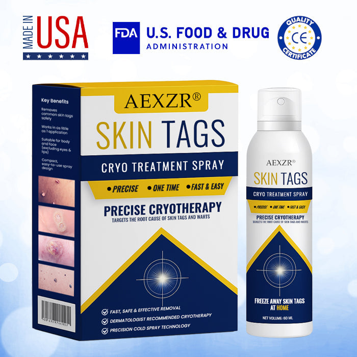 🥚 Easter Deal AEXZR® Skin Tag Cryo Treatment Spray🧊 Precision Cryo-Tech: Freezes Away Skin Tags & Warts in Seconds – No Blades, No Pain.