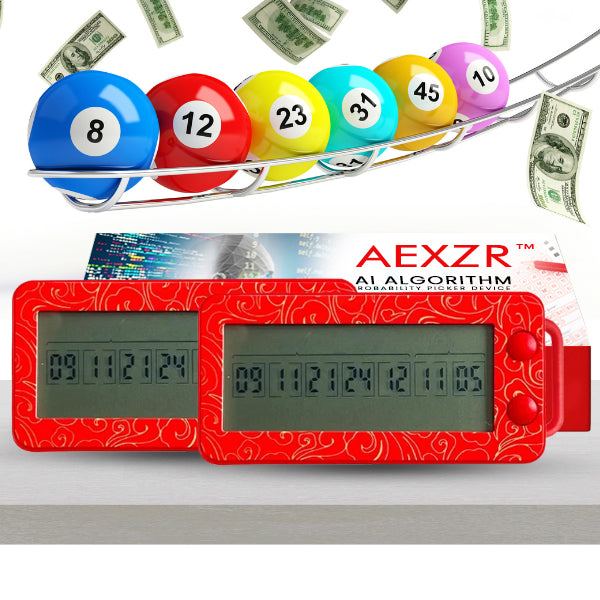 AEXZR™ AI Algorithm Probability Picker Device💰Your AI Co-Pilot for Winning: The Deep Learning System That Turns Lottery Odds in Your Favor.🏆