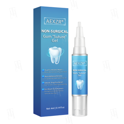 AEXZR® Non-Surgical Gum "Suture" Gel🧬 Nano-Lattice “Suture” Tech: Regrows Tight Gums & Secures Loose Teeth in 5 min — No Drill, No Graft.
