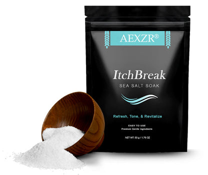 AEXZR® ItchBreak Sea Salt Soak✨ Your Clinical-Grade Foot Spa: The Triple-Action Soak That Eradicates Itch & Fungus For Good.