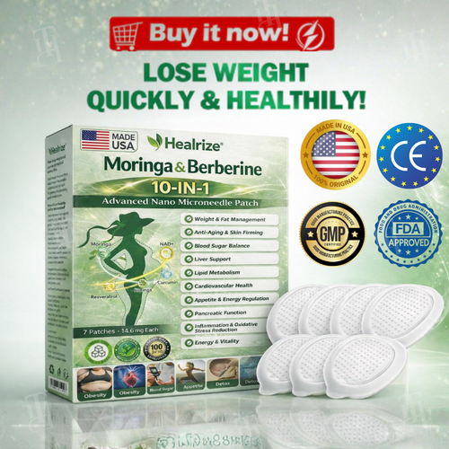 Healrize® Moringa & Berberine 10-IN-1 Advanced Nano Microneedle Patch