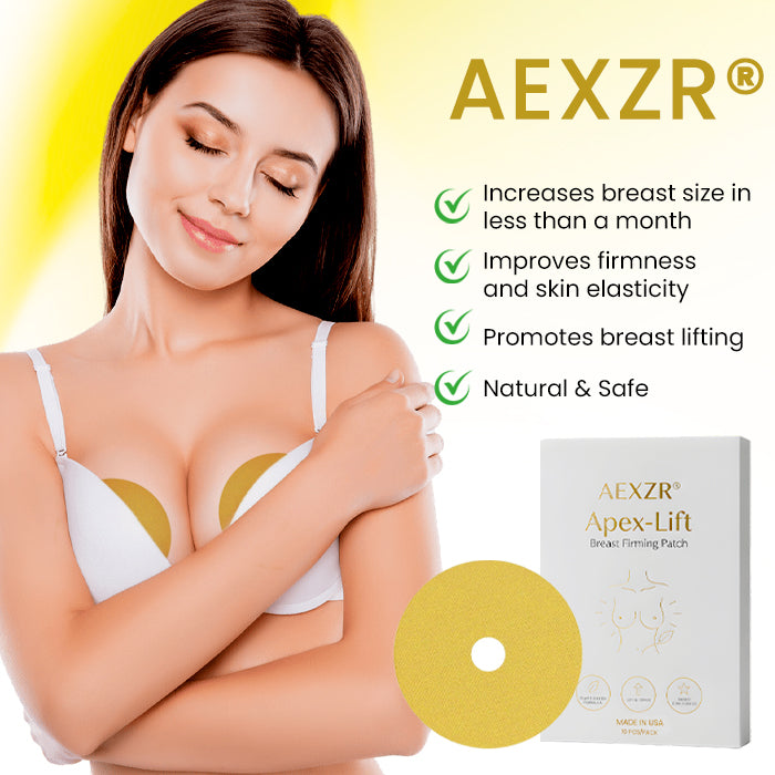AEXZR® Apex-Lift Volumizing & Lifting Microneedle Bust Patch✨ The Micro-Needle Revolution: Rebuilds Your Breast's Inner Scaffolding for a Natural, Non-Surgical Lift.