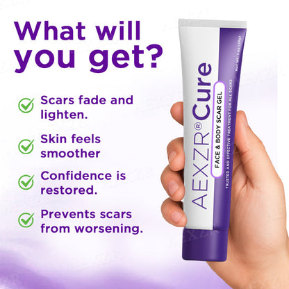 AEXZR® Cure Face & Body Scar Gel✨Skin Stories Rewritten
