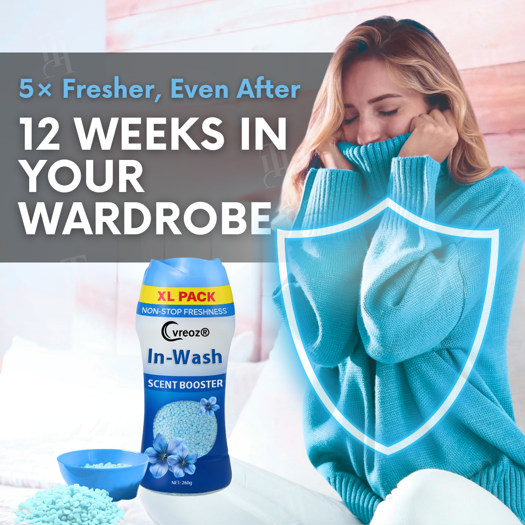 Cvreoz® In-Wash Scent Booster🌿 The 12-Week Scent Lock: Your Wardrobe’s Insurance Against “Closet Stale Betrayal”.