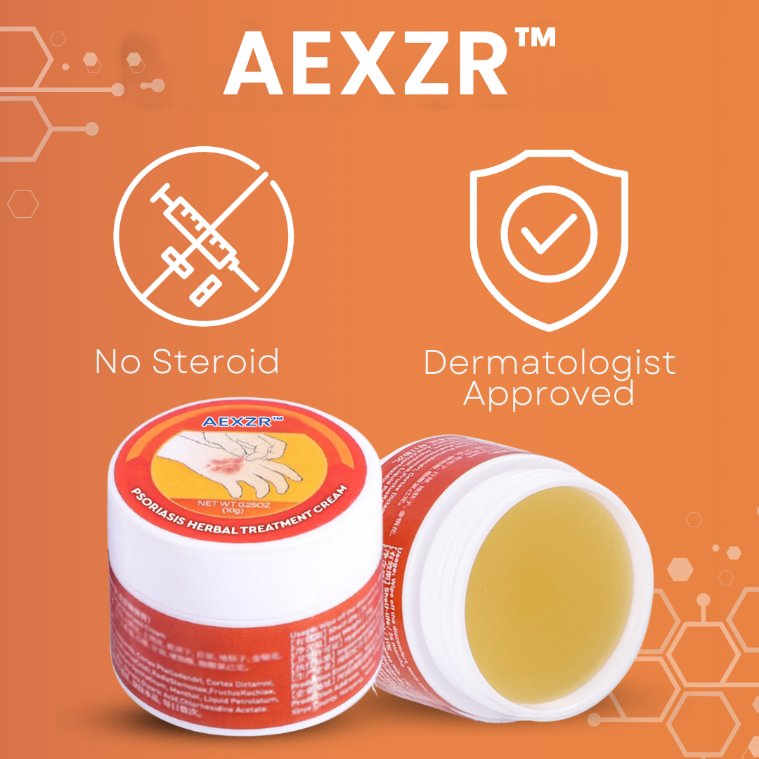 AEXZR™ Psoriasis Herbal Treatment Cream🧬 Dermatologist-Developed Biome Repair: Targets The Root Cause For 93% Reported Skin Recovery.