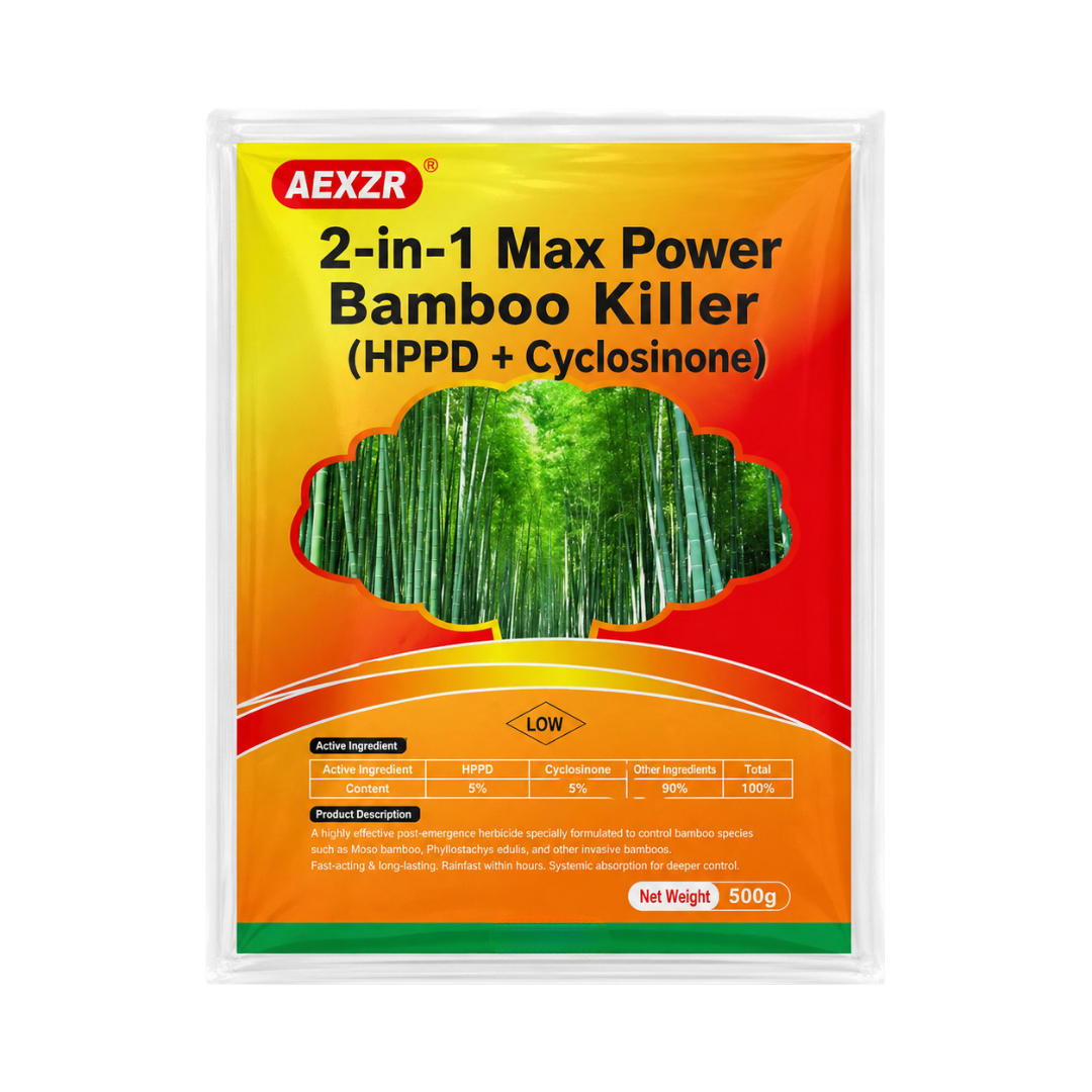 AEXZR® 2-in-1 Max Power Bamboo Killer (HPPD + Cyclosinone)🧱 Finally, a bamboo killer that won't destroy your peace of mind.
