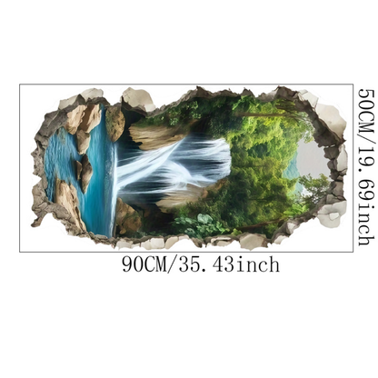 AEXZR® Self-Adhesive 3D Plant Wall Stickers🌿 Never-Wilt Greens That Transform Your Wall in Seconds