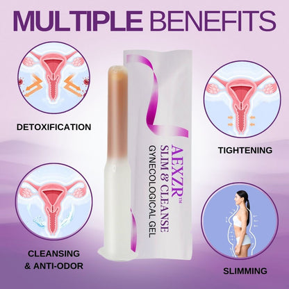 AEXZR™  Slim & Cleanse Gynecological Gel🌸 Slim & Soothe: Your Intimate Wellness Gel