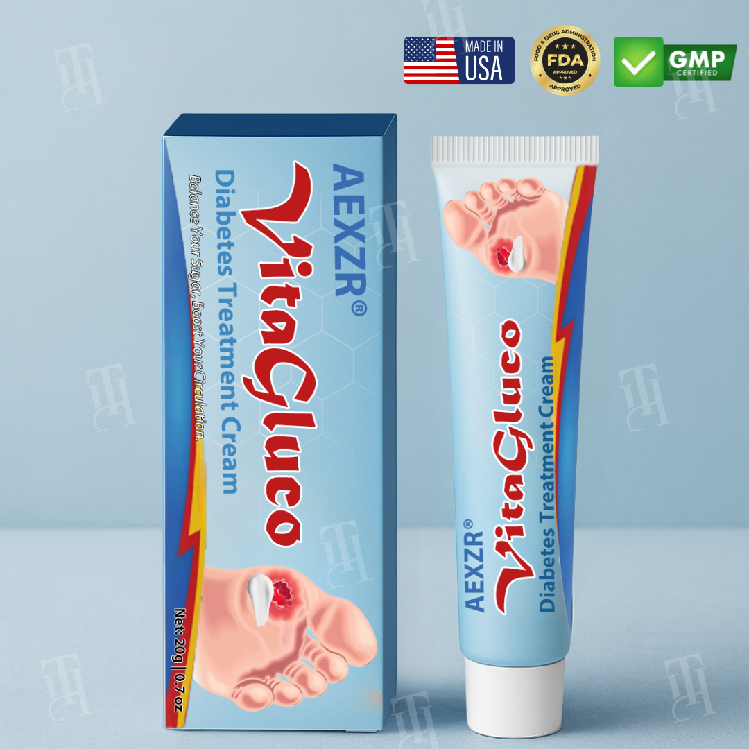 AEXZR® VitaGluco Diabetes Treatment Cream✨ The Circulation-Reactivation Cream: Heals Stubborn Ulcers & Balances Blood Sugar Naturally.