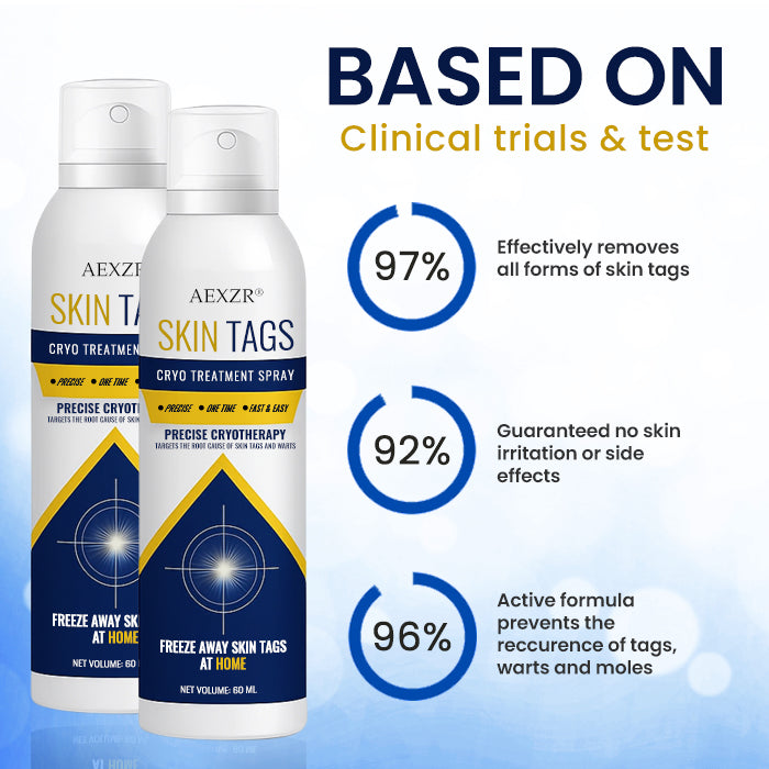 🥚 Easter Deal AEXZR® Skin Tag Cryo Treatment Spray🧊 Precision Cryo-Tech: Freezes Away Skin Tags & Warts in Seconds – No Blades, No Pain.