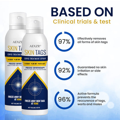 🥚 Easter Deal AEXZR® Skin Tag Cryo Treatment Spray🧊 Precision Cryo-Tech: Freezes Away Skin Tags & Warts in Seconds – No Blades, No Pain.