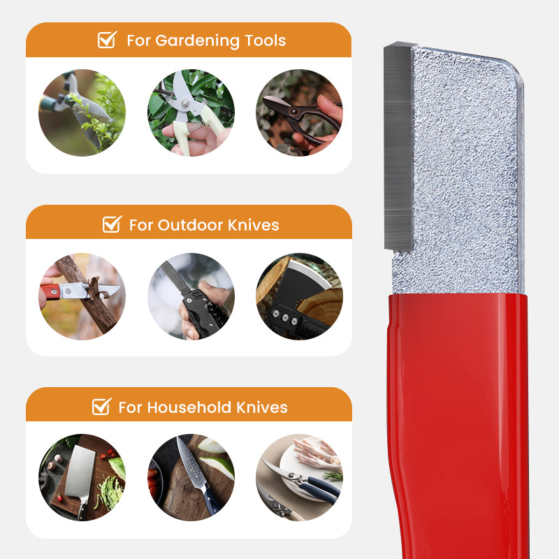 ⏳LAST DAY BUY 1 GET1  FREE!!!💞50K+ SOLD!🔪🧲 Portable Dual‑Purpose Whetstone – Coarse & fine sides, compact & travel‑friendly. Keep knives sharp anywhere! ⛺✨