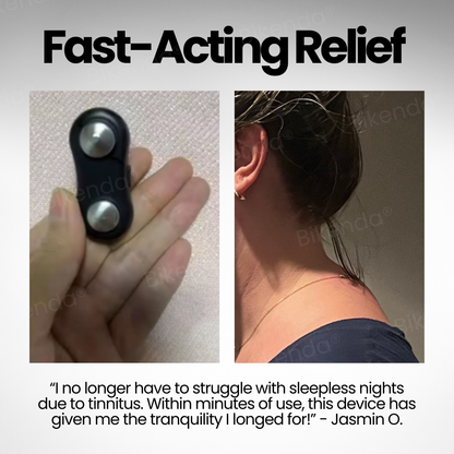 Bikenda® Tinnitus Relieving Device🧠 NeuroPulse Technology: Soothes Ringing Ears in Minutes, Restores Auditory Balance Naturally.