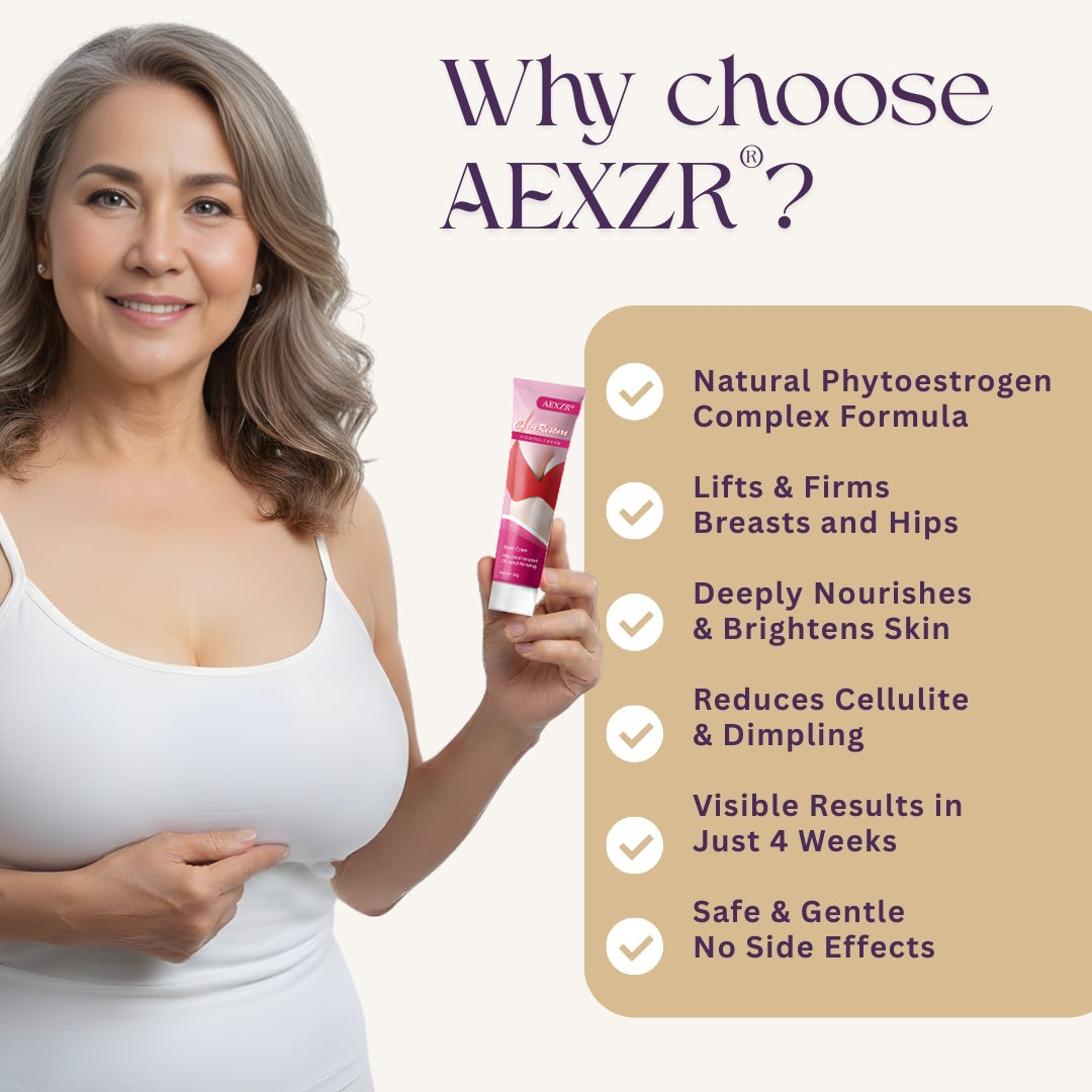 AEXZR® CurveRestore Firming Cream🌱 Smooth On, Fast Absorbing – No Residue