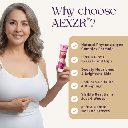 AEXZR® CurveRestore Firming Cream🌱 Smooth On, Fast Absorbing – No Residue