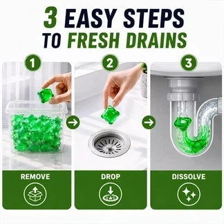 RZXEA™ 4-in-1 SewerBio Probiotic Drain Repair Pods