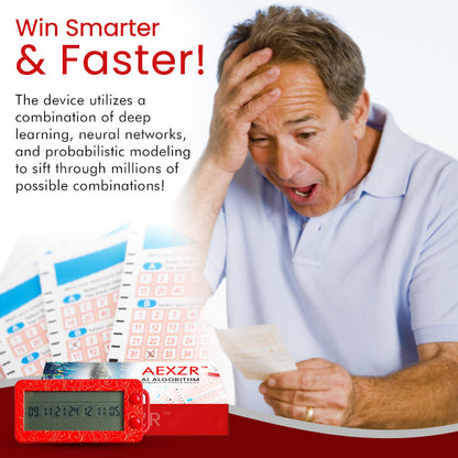 AEXZR™ AI Algorithm Probability Picker Device💰Your AI Co-Pilot for Winning: The Deep Learning System That Turns Lottery Odds in Your Favor.🏆