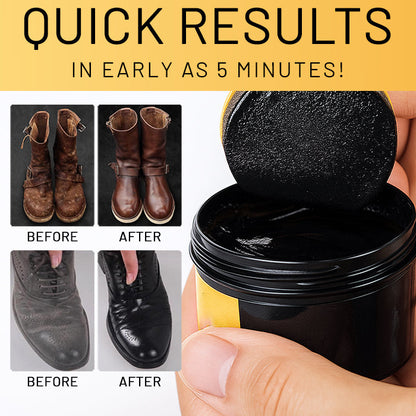 AEXZR® Leather Repair Cream Shoe Polish ✨ Revive in 5 Minutes: The Deep-Fusion Formula That Repairs Cracks & Restores Full-Grain Shine.