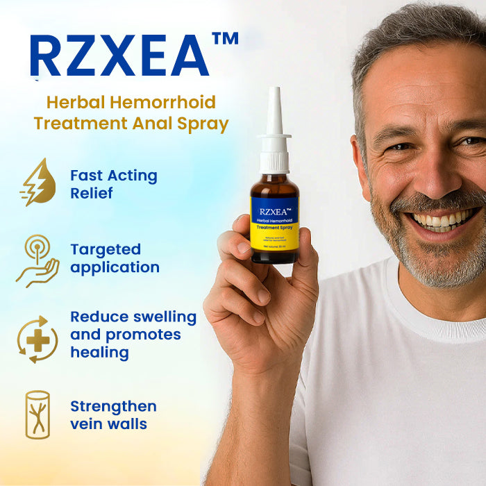 RZXEA™ Herbal Hemorrhoid Treatment Anal Spray✨ The 360° Micro-Mist System: Stops "Knife-Like" Pain & Shrinks Swelling in Seconds.