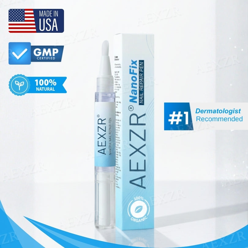 AEXZR® NanoFix Nail Repair Pen 🧬 *The Nano-Penetration System: Eradicates Fungus at The Root in Just 5 Days.*
