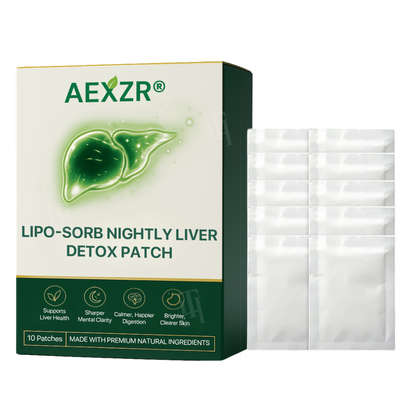 AEXZR® Lipo-Sorb Nightly Liver Detox Patch 🧬 Wake Up with More Energy: The Overnight Patch That Recharges Your Body & Mind.
