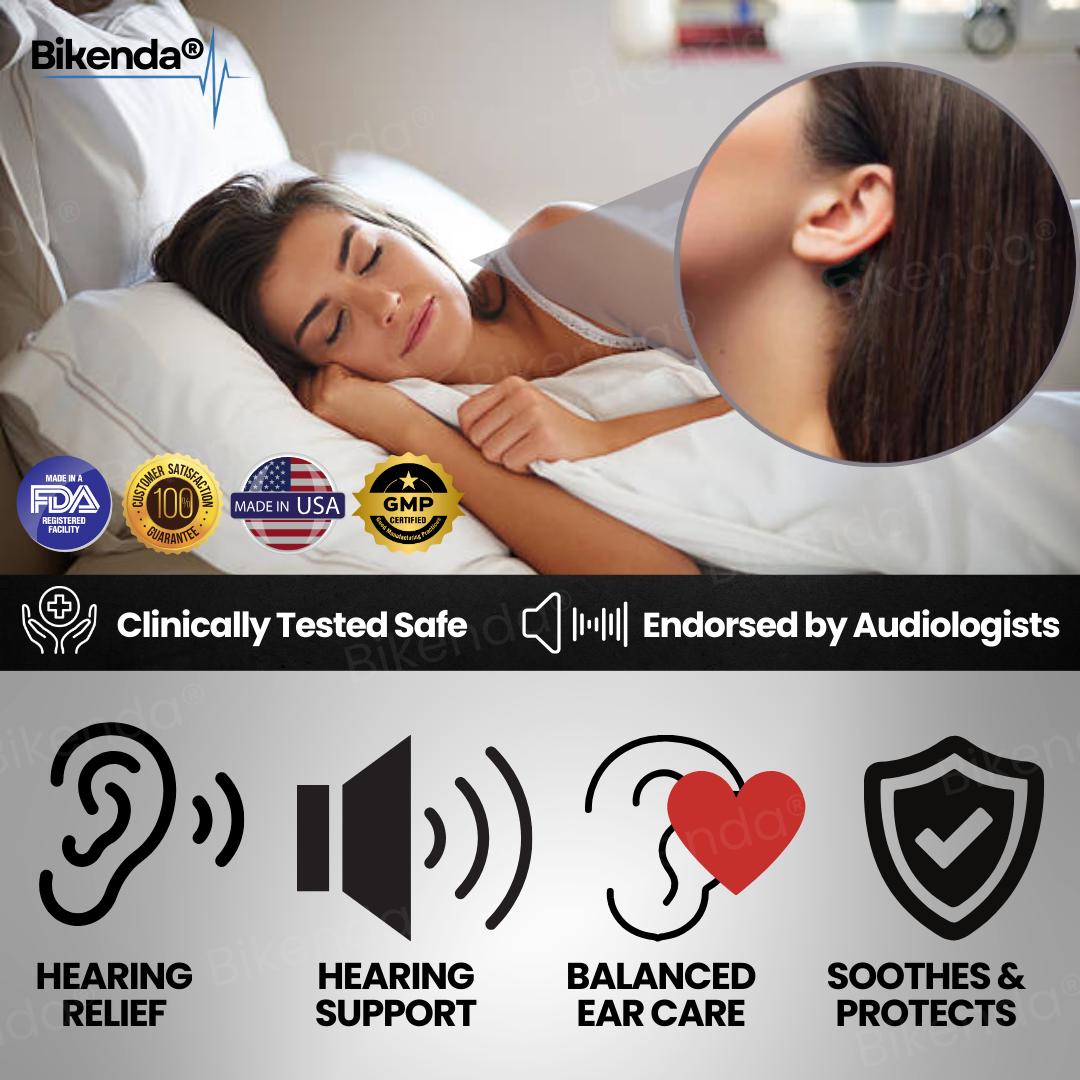 Bikenda® Tinnitus Relieving Device🧠 NeuroPulse Technology: Soothes Ringing Ears in Minutes, Restores Auditory Balance Naturally.