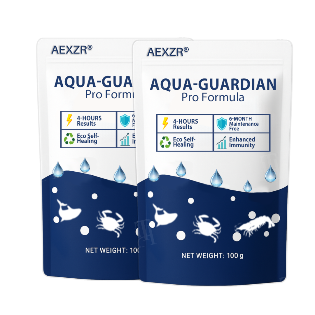 AEXZR® Aqua-Guardian Pro Formula🐟 ✨ From Swampy Green to Crystal Clear – Fast-Acting & Safe for Animals