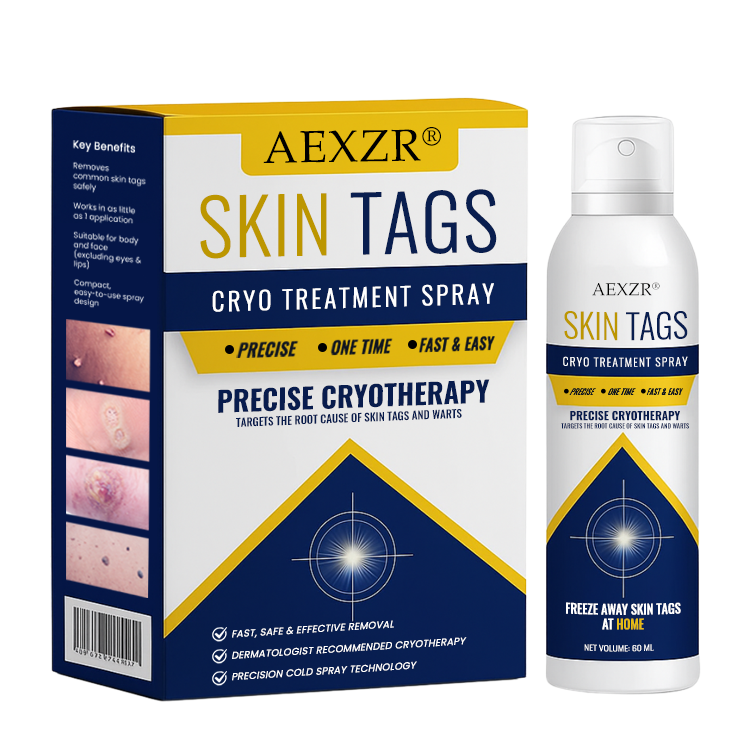 🥚 Easter Deal AEXZR® Skin Tag Cryo Treatment Spray🧊 Precision Cryo-Tech: Freezes Away Skin Tags & Warts in Seconds – No Blades, No Pain.