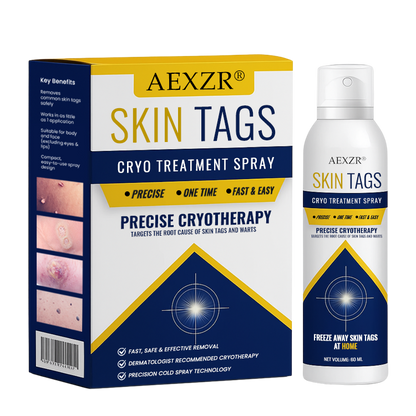 🥚 Easter Deal AEXZR® Skin Tag Cryo Treatment Spray🧊 Precision Cryo-Tech: Freezes Away Skin Tags & Warts in Seconds – No Blades, No Pain.