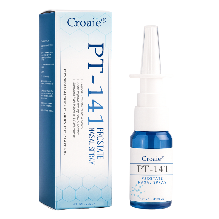 Croaie® PT-141 Prostate Nasal Spray🧠 The Direct-Absorption Nasal Spray: Boosts Prostate Comfort & Sexual Performance in Weeks.