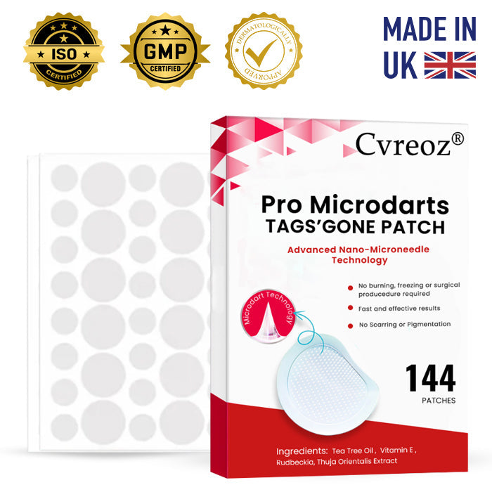 Cvreoz® Pro Microdarts Tags'gone Patch